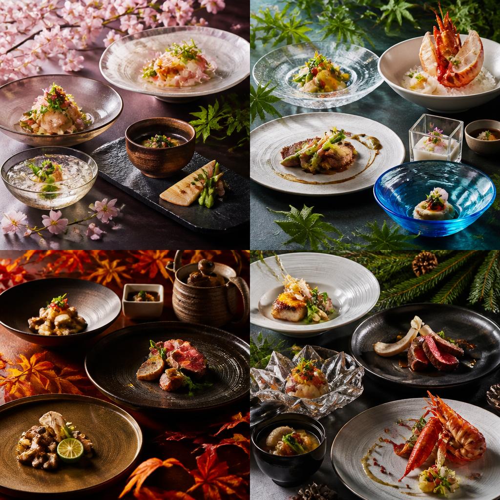 季節の味わい—新鮮な食材を贅沢に